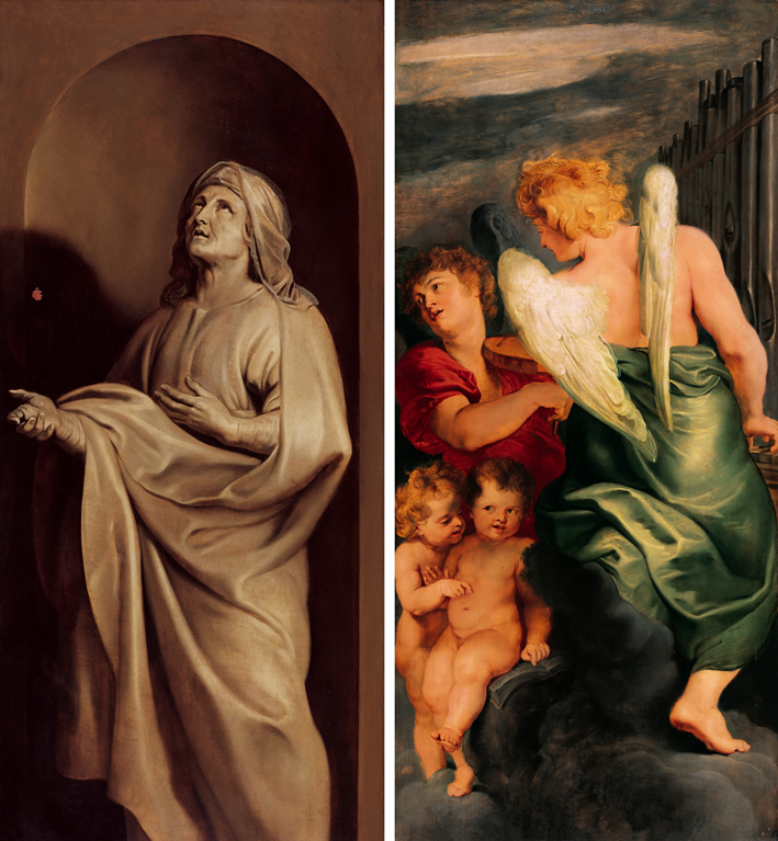  彼得·保罗·鲁本斯 Peter Paul Rubens——圣安妮和四个音乐天使